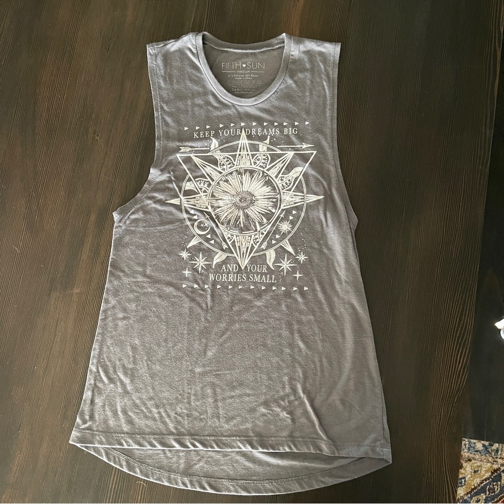 Keep Your Dreams Big Gray Tank